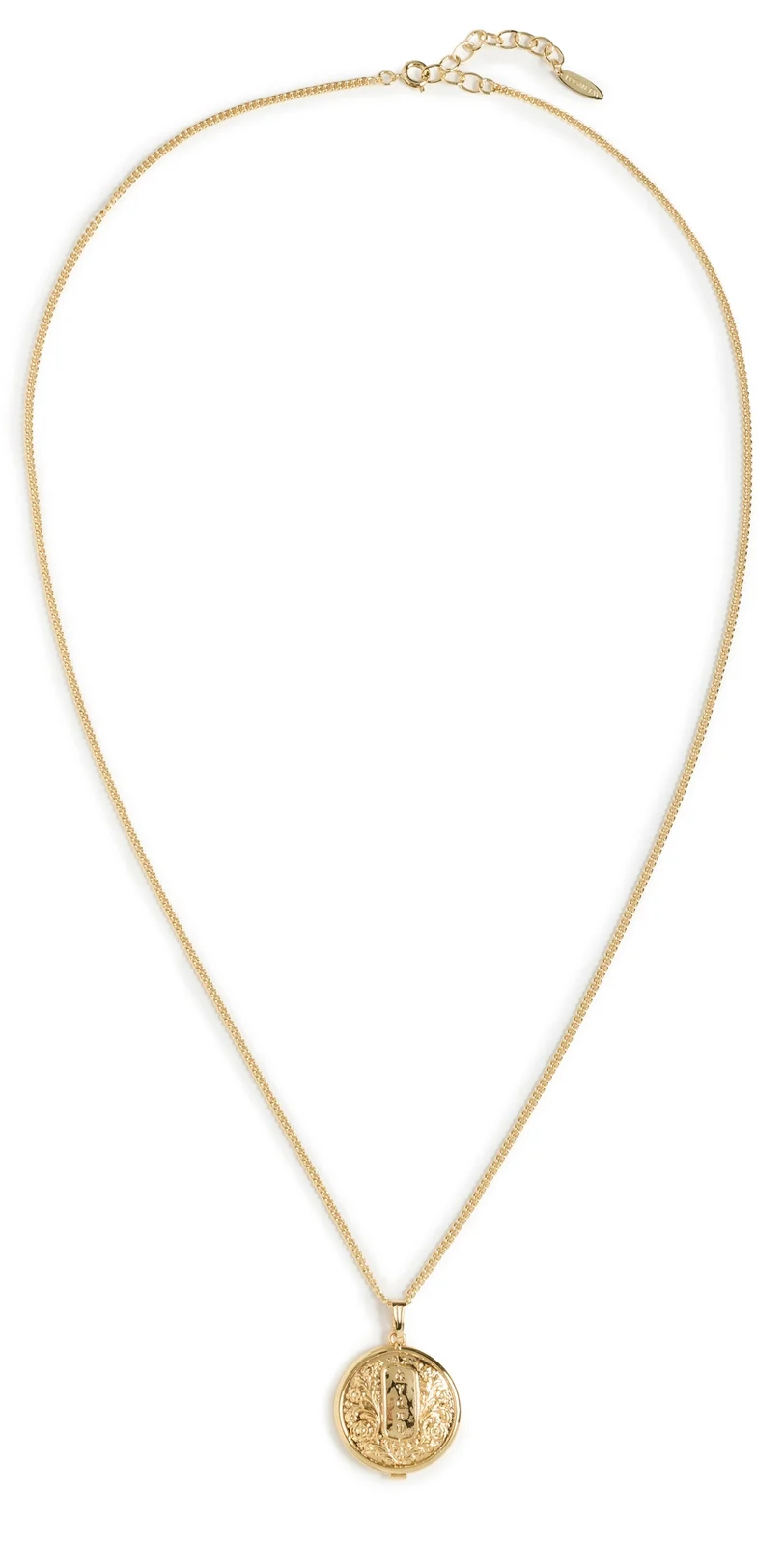 Gold Medallion Necklace