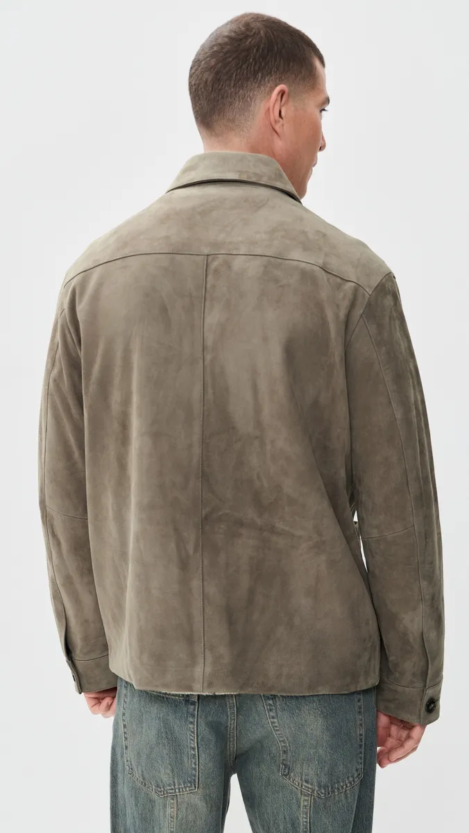 Frame Suede Chore Coat | Thumbnail 3
