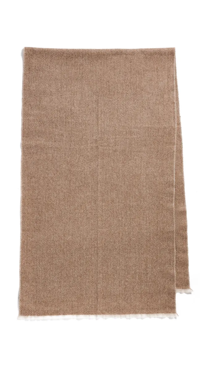 Vince Cashmere Herringbone Scarf | Thumbnail 6 Vince Cashmere Herringbone Scarf | Thumbnail 6