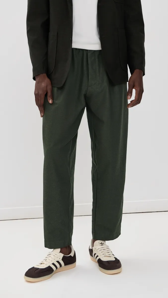 UNIVERSAL WORKS Tweed Track Pleated Pants | Thumbnail 2