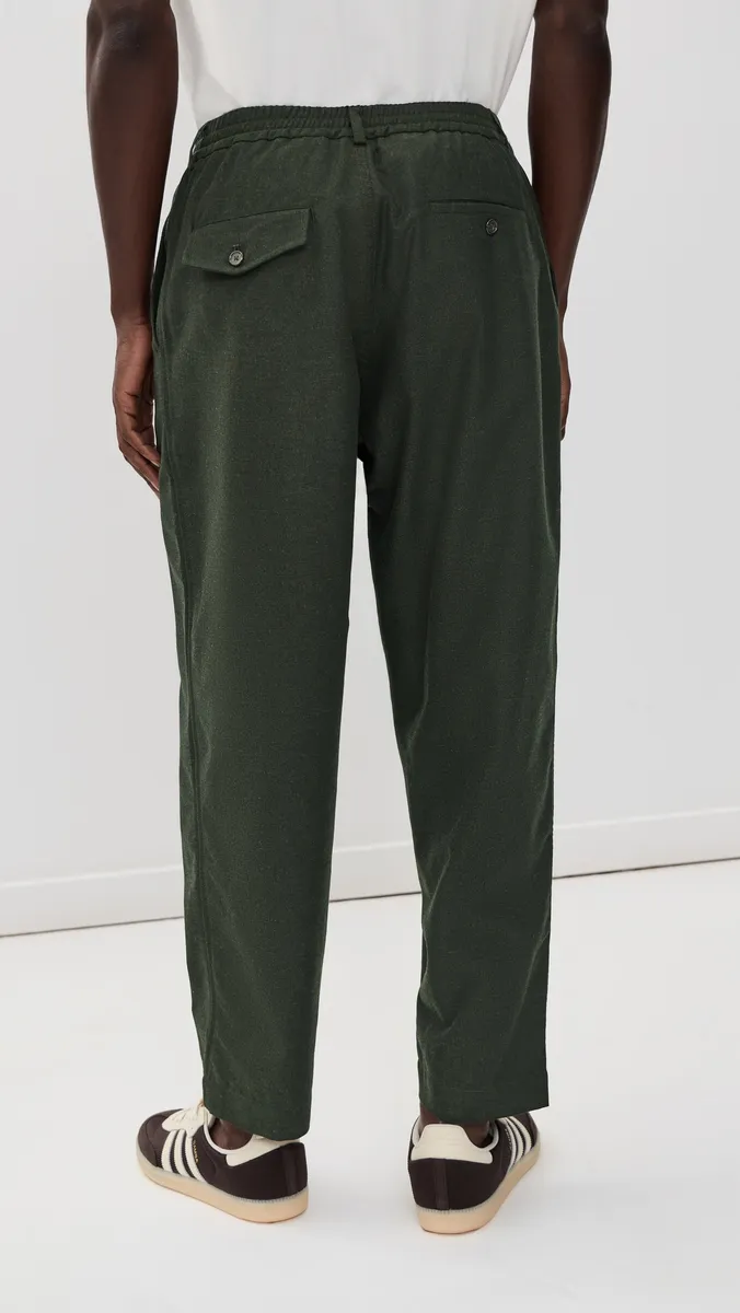 UNIVERSAL WORKS Tweed Track Pleated Pants | Thumbnail 3