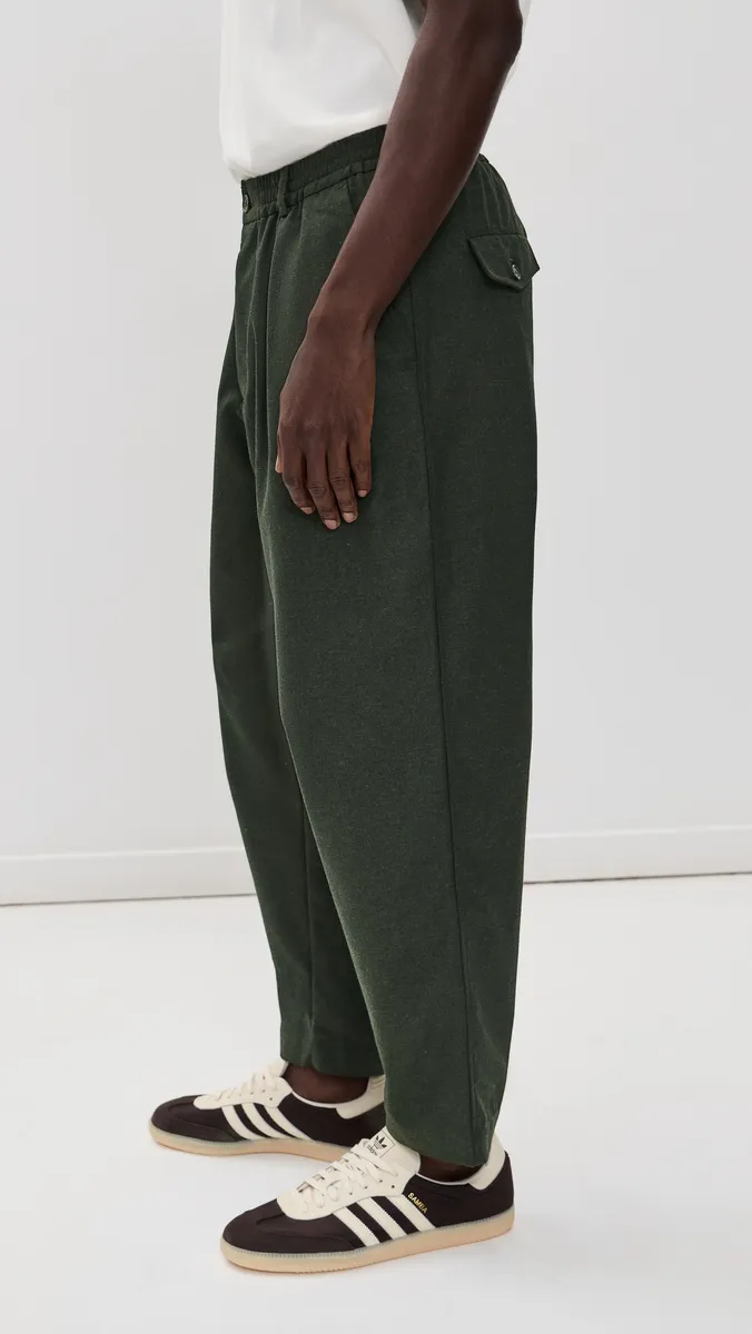 UNIVERSAL WORKS Tweed Track Pleated Pants | Thumbnail 4