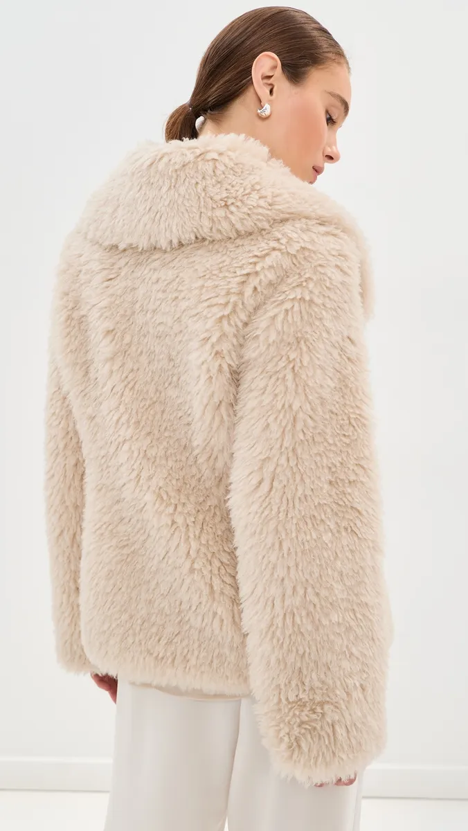 LE BOP Caitlin Faux Shearling Coat | Thumbnail 3 LE BOP Caitlin Faux Shearling Coat | Thumbnail 3