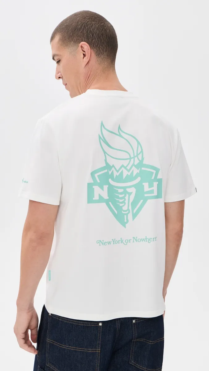 New York or Nowhere NYON x NY Liberty Twin Flame T-Shirt | Thumbnail 5