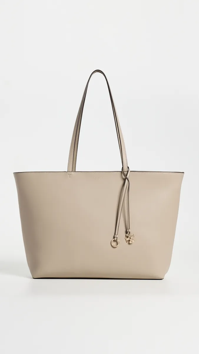 Tory Burch Top Zip Leather Tote | Thumbnail 2