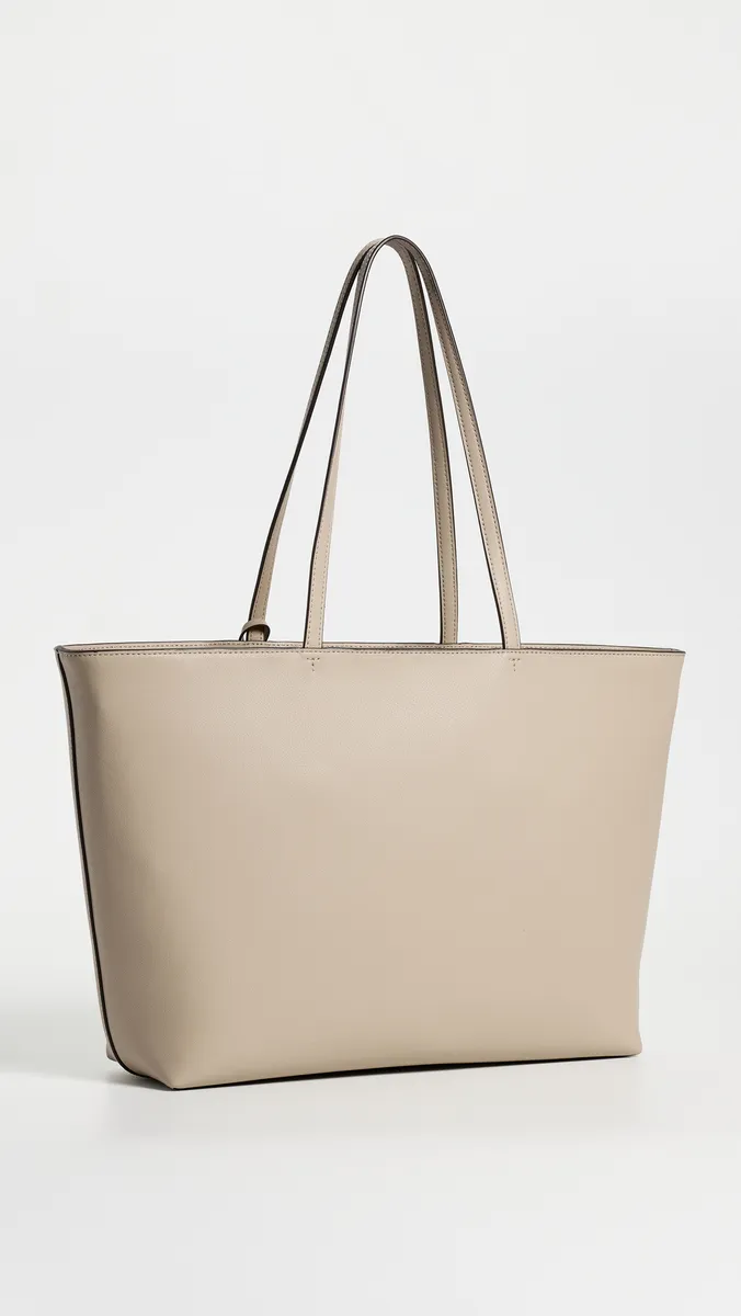 Tory Burch Top Zip Leather Tote | Thumbnail 4