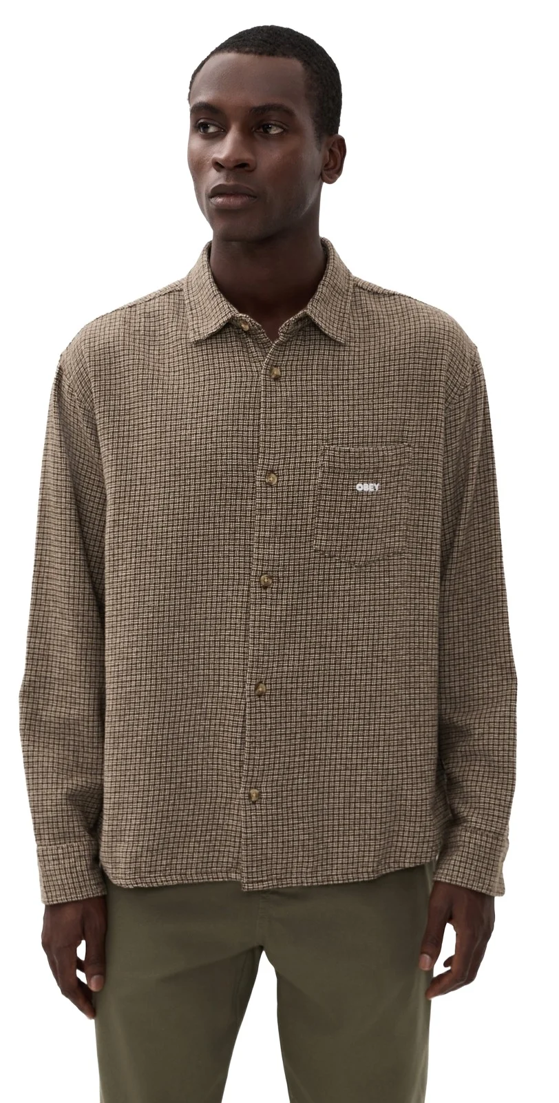 Obey Bigwig Dash Flannel Shirt