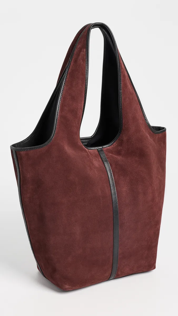 Madewell Suede Ellis Shopper Tote | Thumbnail 4 Madewell Suede Ellis Shopper Tote | Thumbnail 4