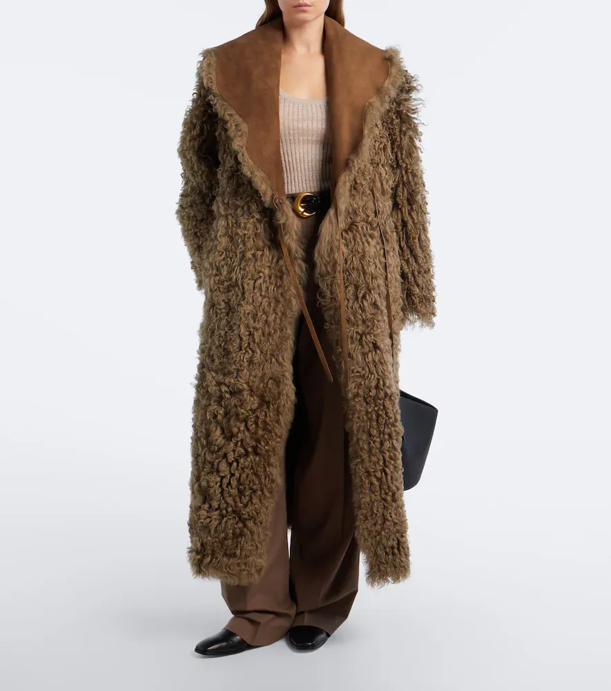 Ralph Lauren Collection Justyn reversible suede and shearling coat | Thumbnail 4 Ralph Lauren Collection Justyn reversible suede and shearling coat | Thumbnail 4