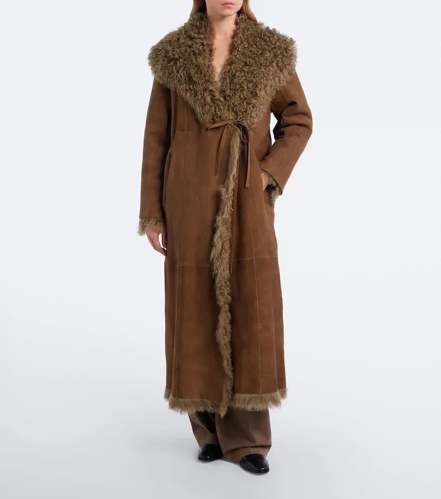 Ralph Lauren Collection Justyn reversible suede and shearling coat | Thumbnail 5 Ralph Lauren Collection Justyn reversible suede and shearling coat | Thumbnail 5