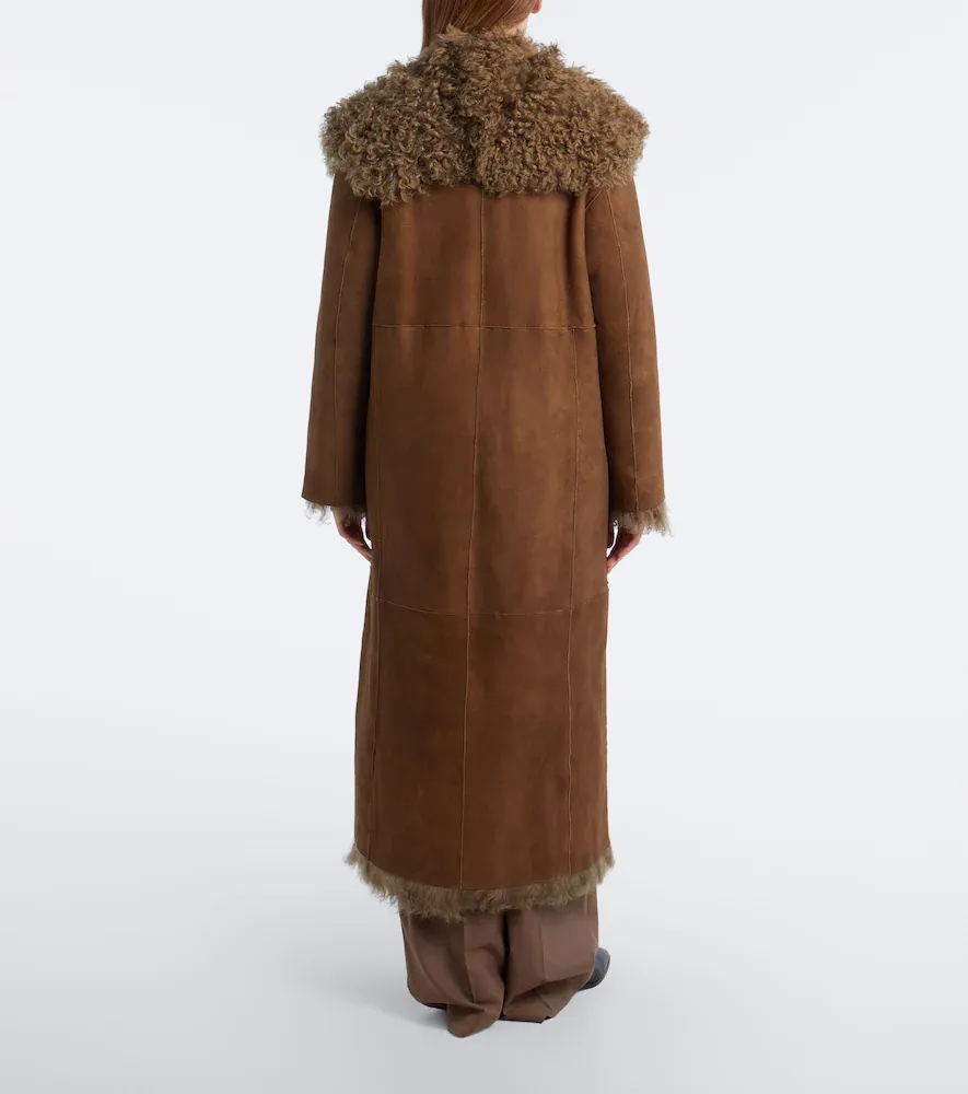 Ralph Lauren Collection Justyn reversible suede and shearling coat | Thumbnail 6 Ralph Lauren Collection Justyn reversible suede and shearling coat | Thumbnail 6
