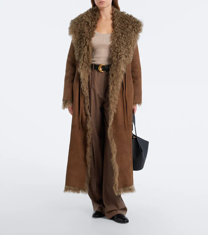 Ralph Lauren Collection Justyn reversible suede and shearling coat | Thumbnail 7 Ralph Lauren Collection Justyn reversible suede and shearling coat | Thumbnail 7