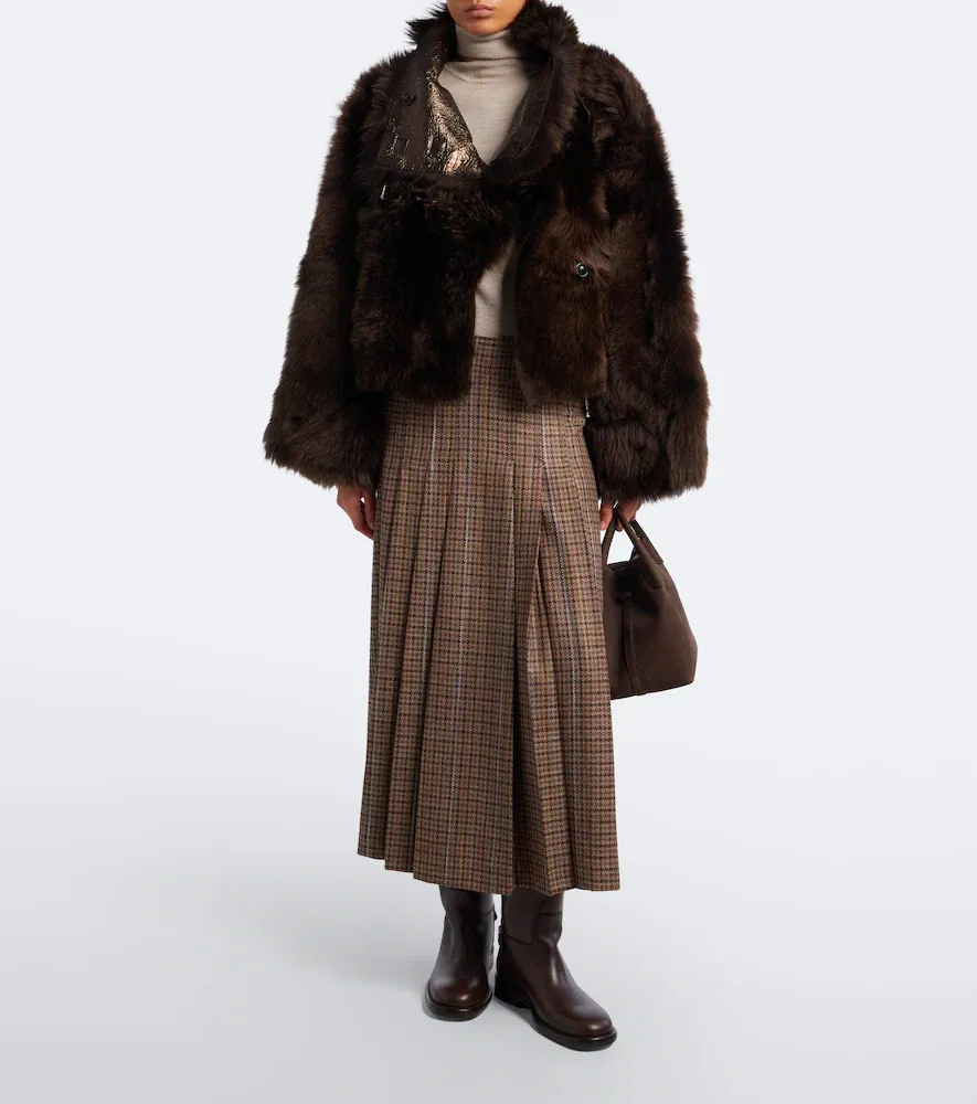 Ralph Lauren Collection Norman reversible shearling jacket | Thumbnail 3 Ralph Lauren Collection Norman reversible shearling jacket | Thumbnail 3