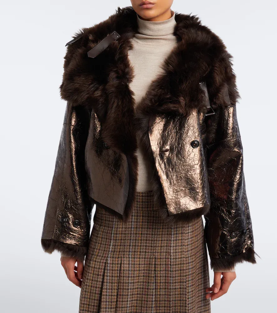Ralph Lauren Collection Norman reversible shearling jacket | Thumbnail 6 Ralph Lauren Collection Norman reversible shearling jacket | Thumbnail 6
