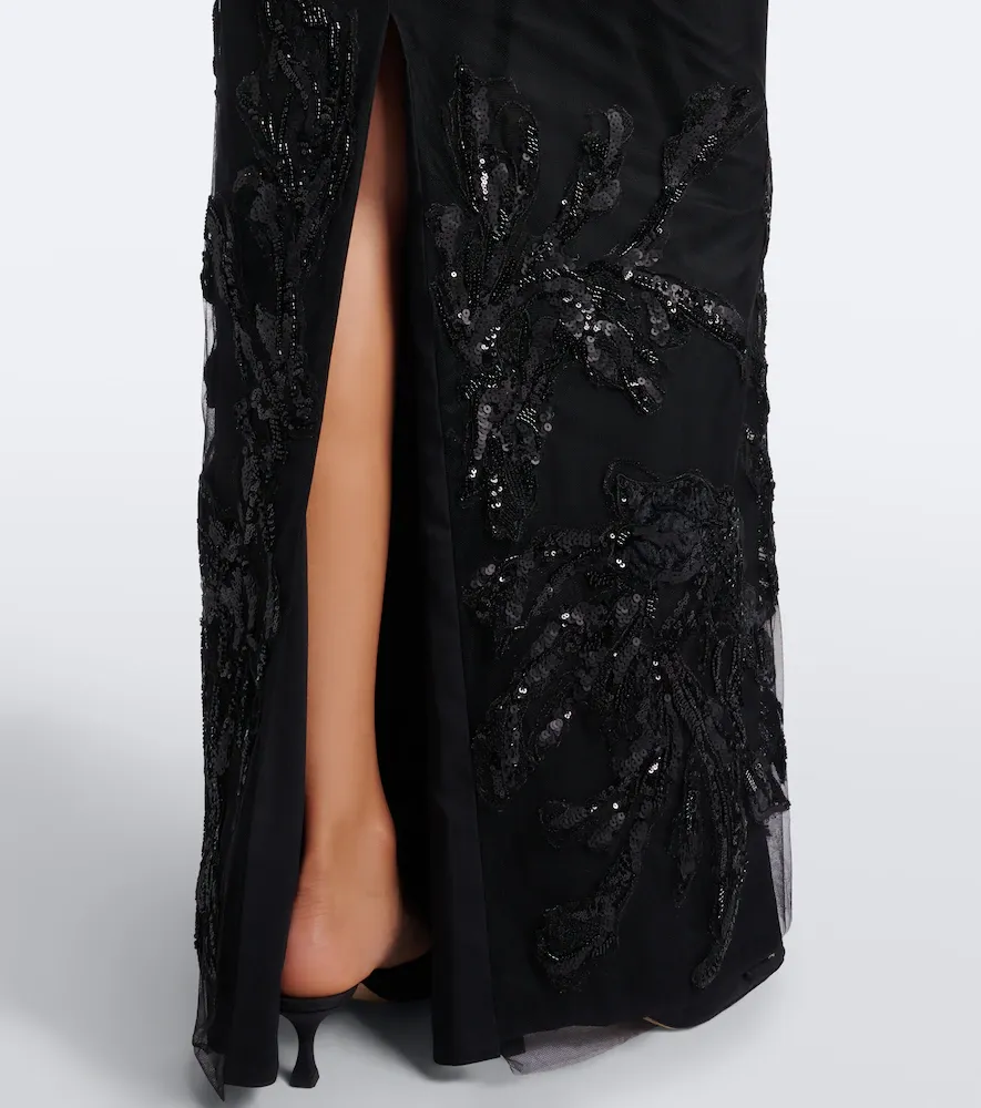 Costarellos Syndia embellished tulle gown | Thumbnail 3