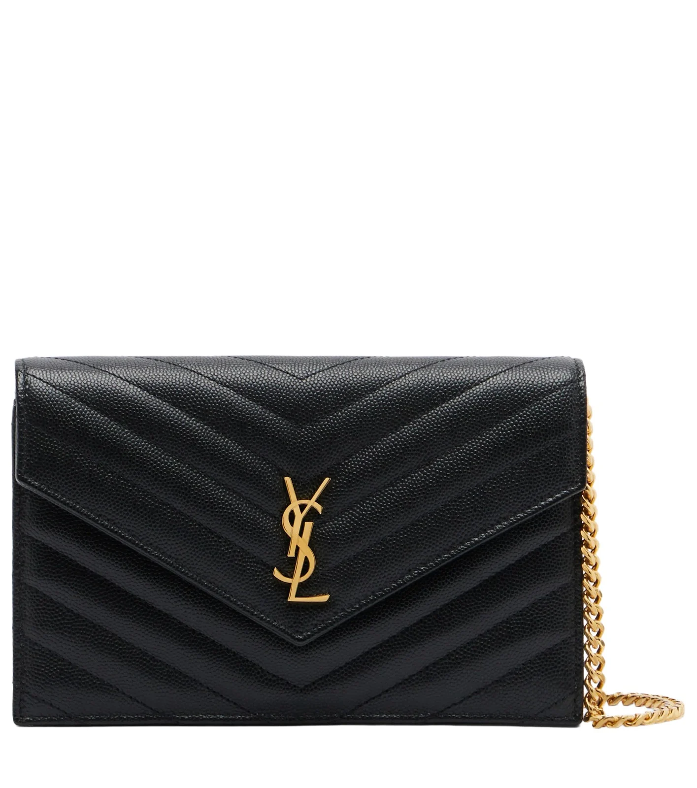 Cassandre leather wallet on chain
