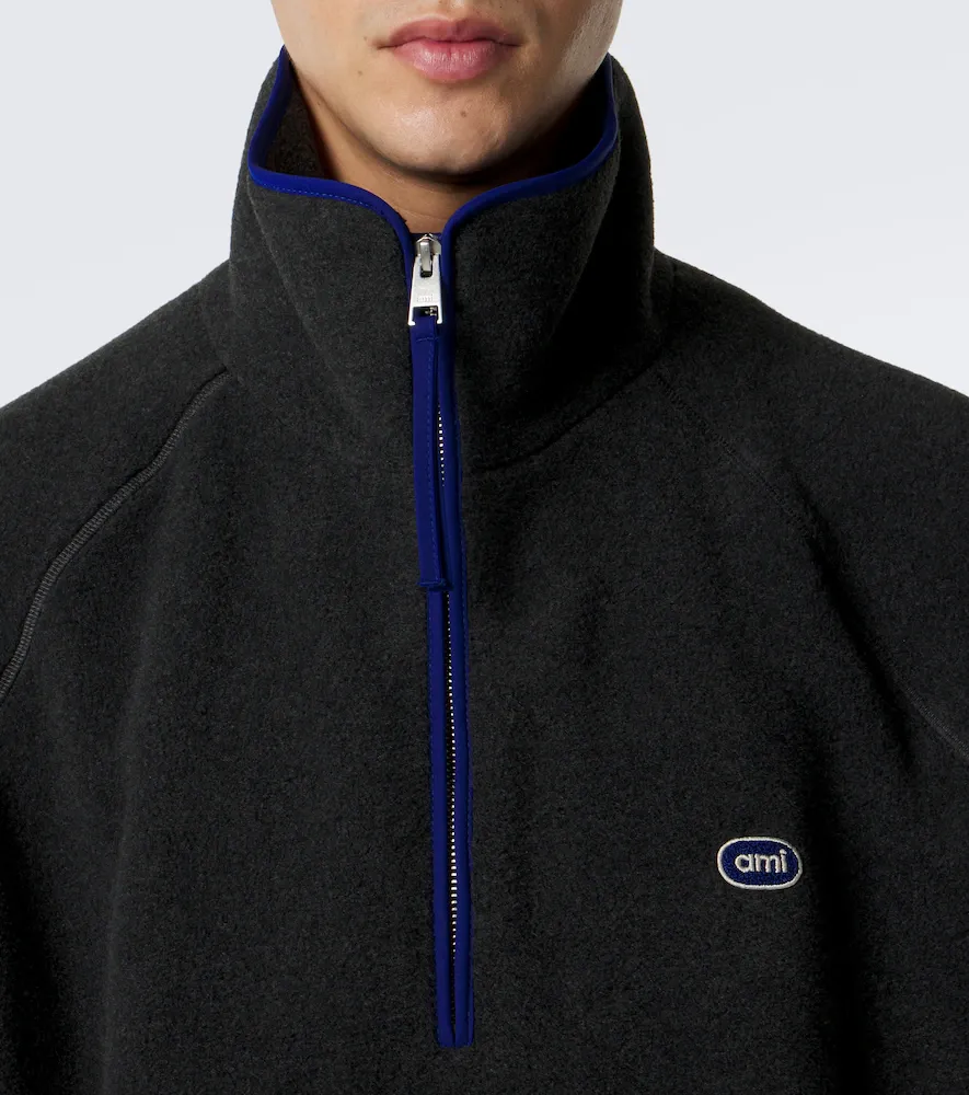 AMI PARIS Oversized fleece jacket | Thumbnail 5