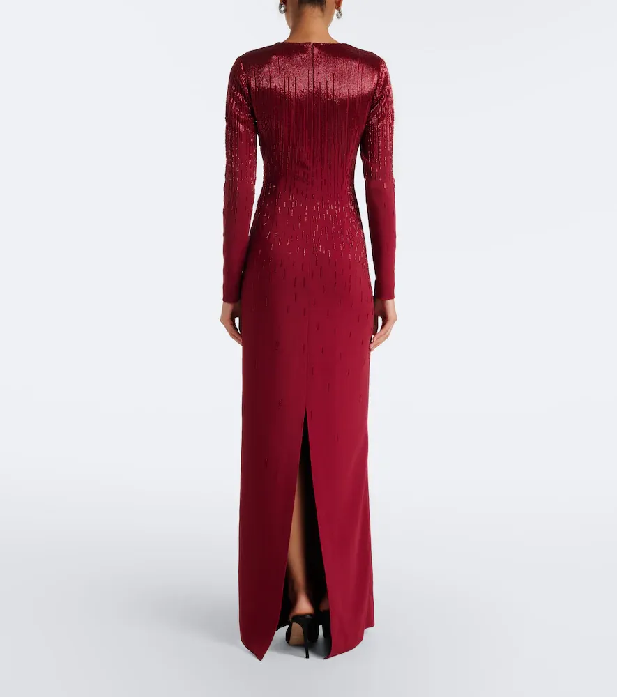 Oscar de la Renta Beaded gown | Thumbnail 3 Oscar de la Renta Beaded gown | Thumbnail 3