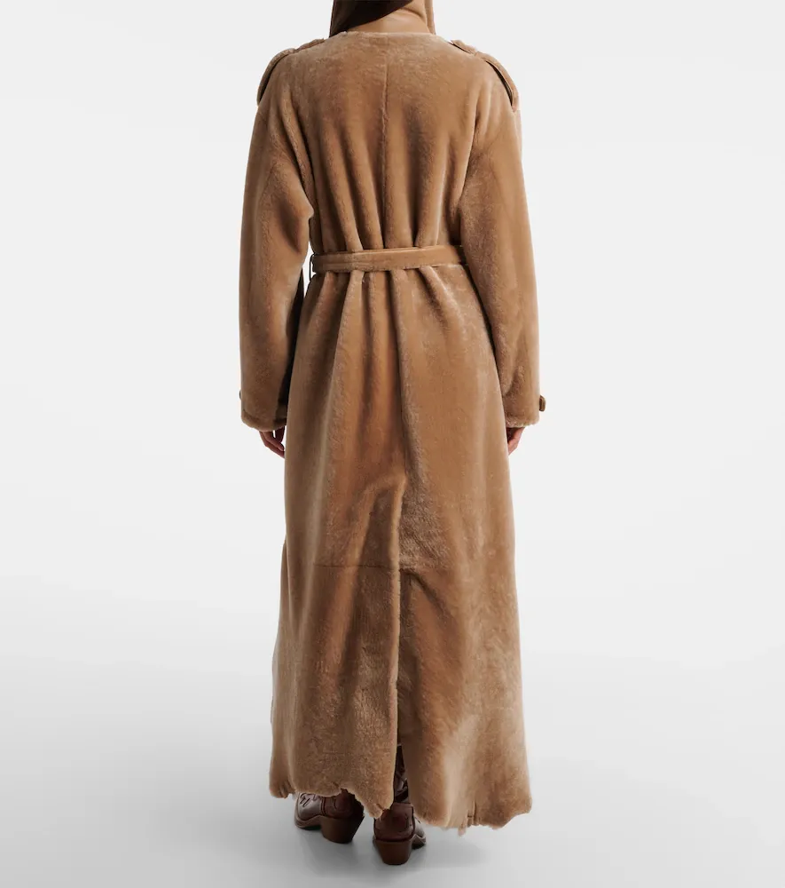 Gabriela Hearst Tellus double-breasted shearling coat | Thumbnail 6 Gabriela Hearst Tellus double-breasted shearling coat | Thumbnail 6