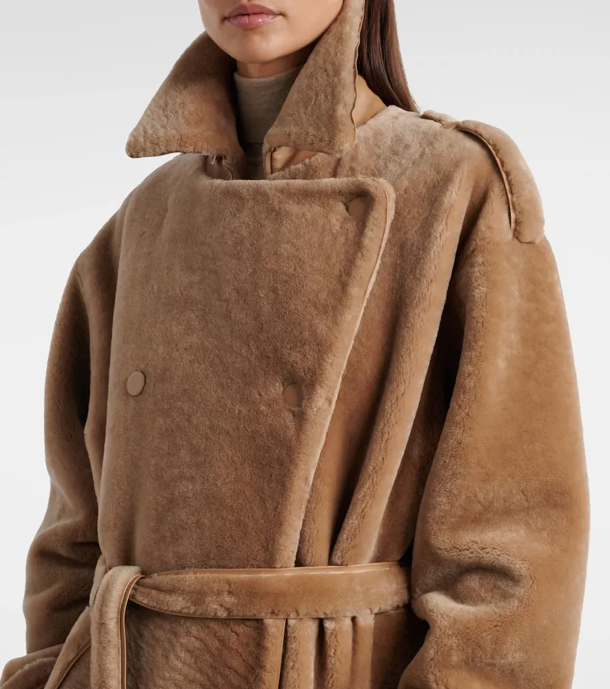 Gabriela Hearst Tellus double-breasted shearling coat | Thumbnail 7 Gabriela Hearst Tellus double-breasted shearling coat | Thumbnail 7