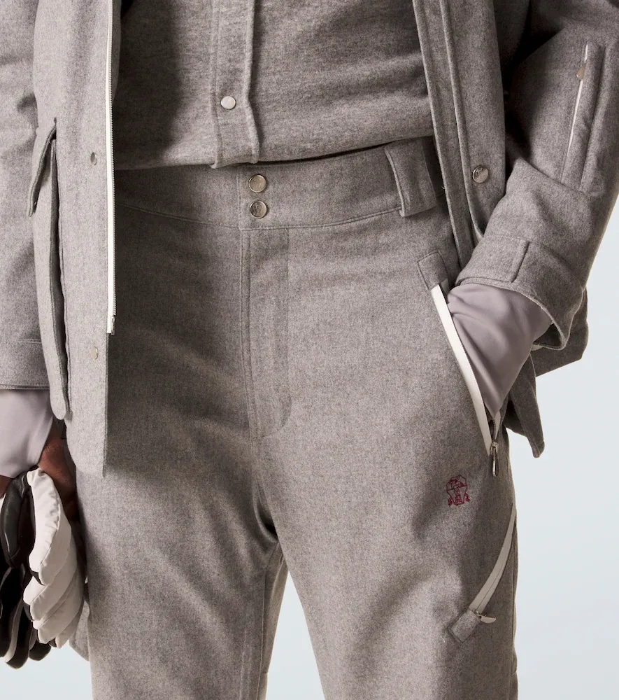 Brunello Cucinelli Wool ski pants | Thumbnail 3 Brunello Cucinelli Wool ski pants | Thumbnail 3