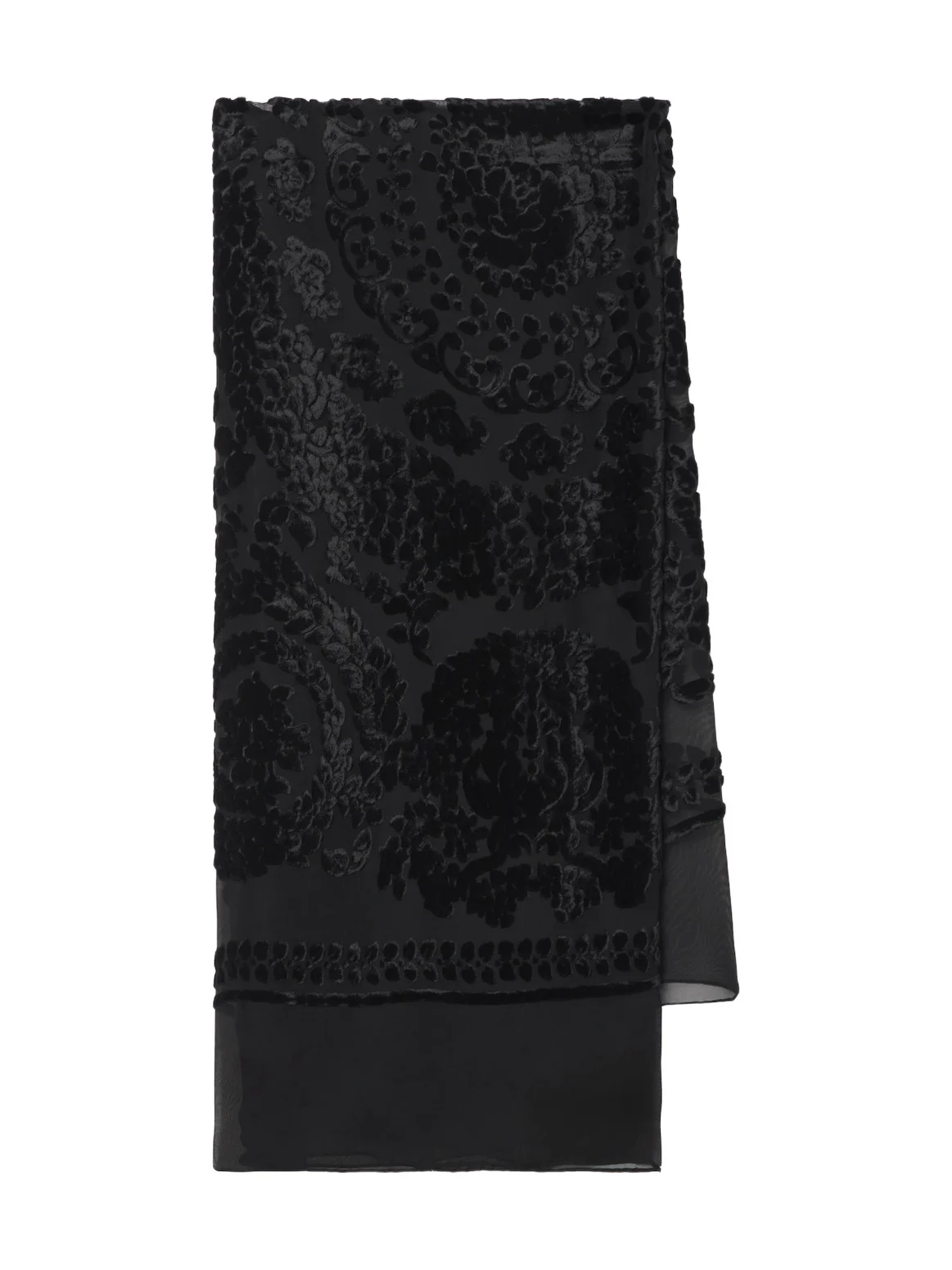 Mitaf floral velvet devoré scarf