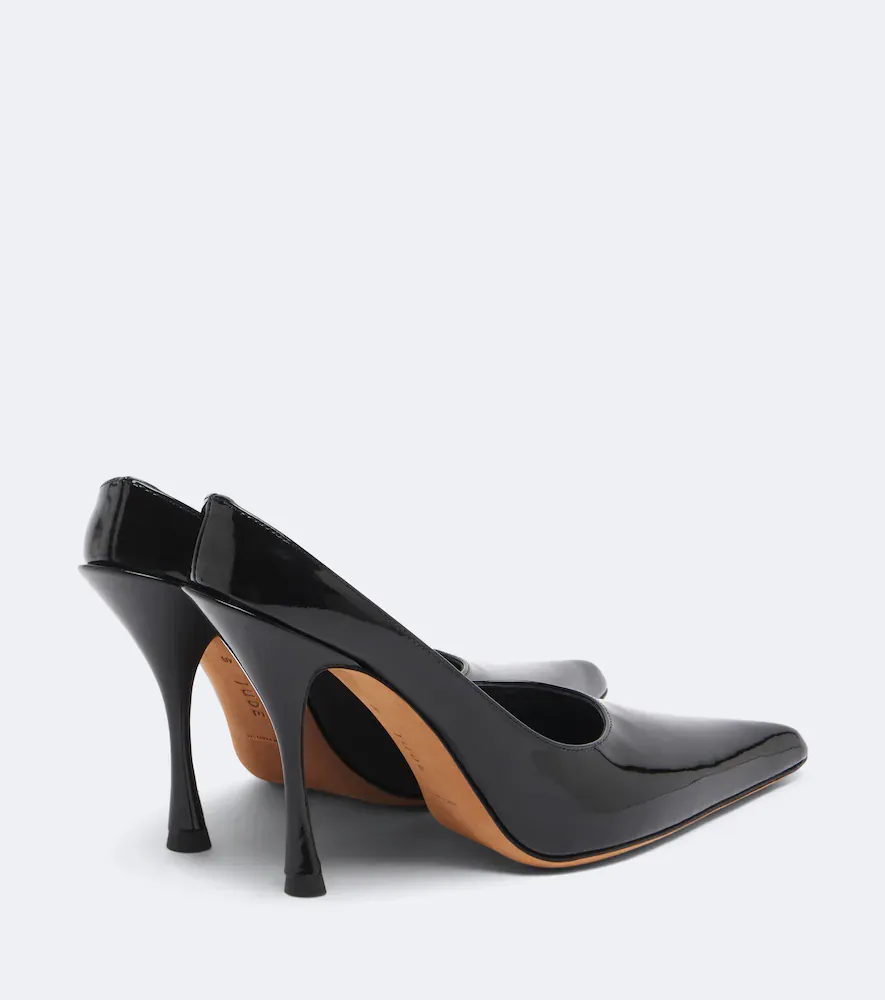 Jude Strike patent leather mules | Thumbnail 3