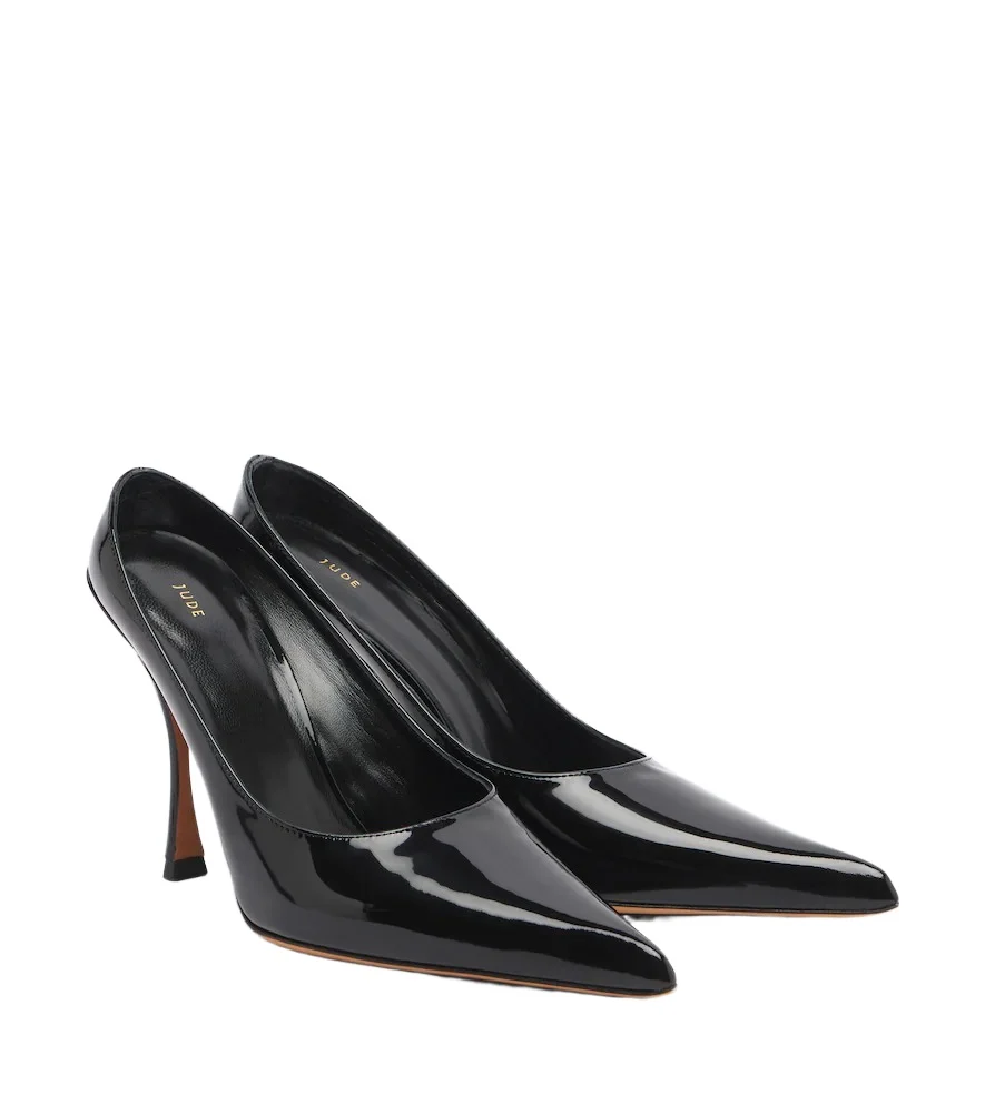 Jude Strike patent leather mules