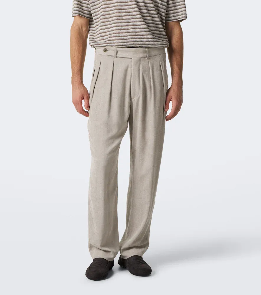 Giorgio Armani Pleated straight pants | Thumbnail 2