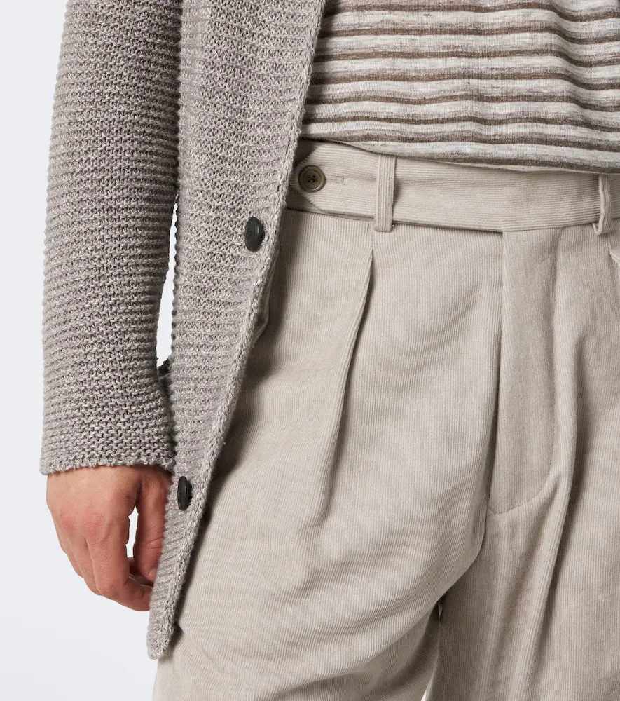 Giorgio Armani Pleated straight pants | Thumbnail 4