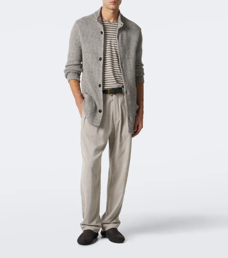 Giorgio Armani Pleated straight pants | Thumbnail 5