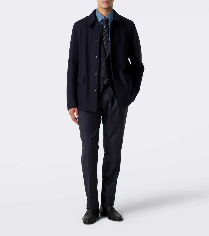 Thom Sweeney Lecce denim shirt | Thumbnail 2
