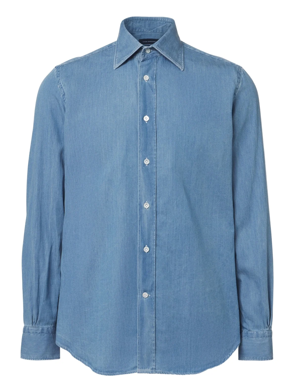 Thom Sweeney Lecce denim shirt