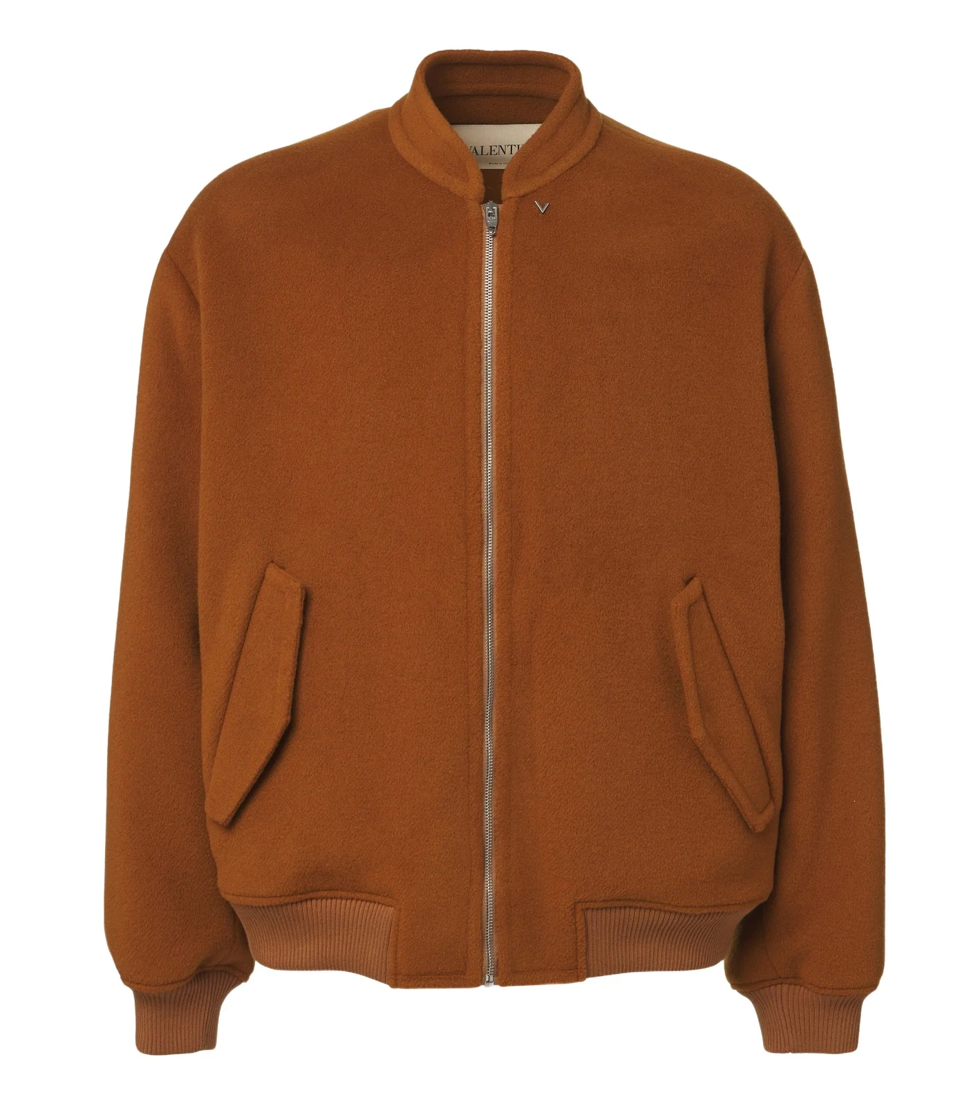 Valentino Garavani Wool and cashmere bomber jacket