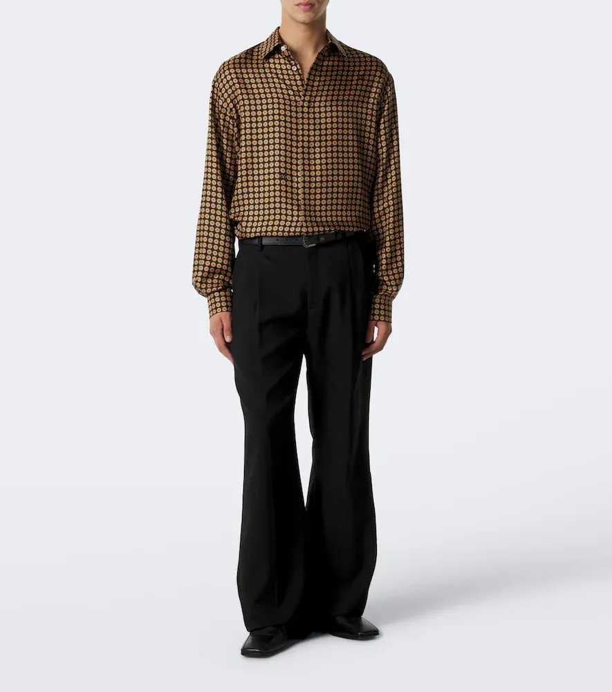 Valentino Garavani Printed silk twill shirt | Thumbnail 2