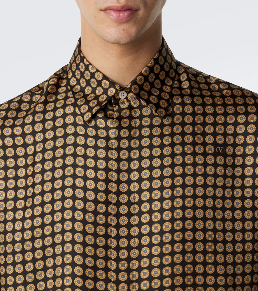 Valentino Garavani Printed silk twill shirt | Thumbnail 6