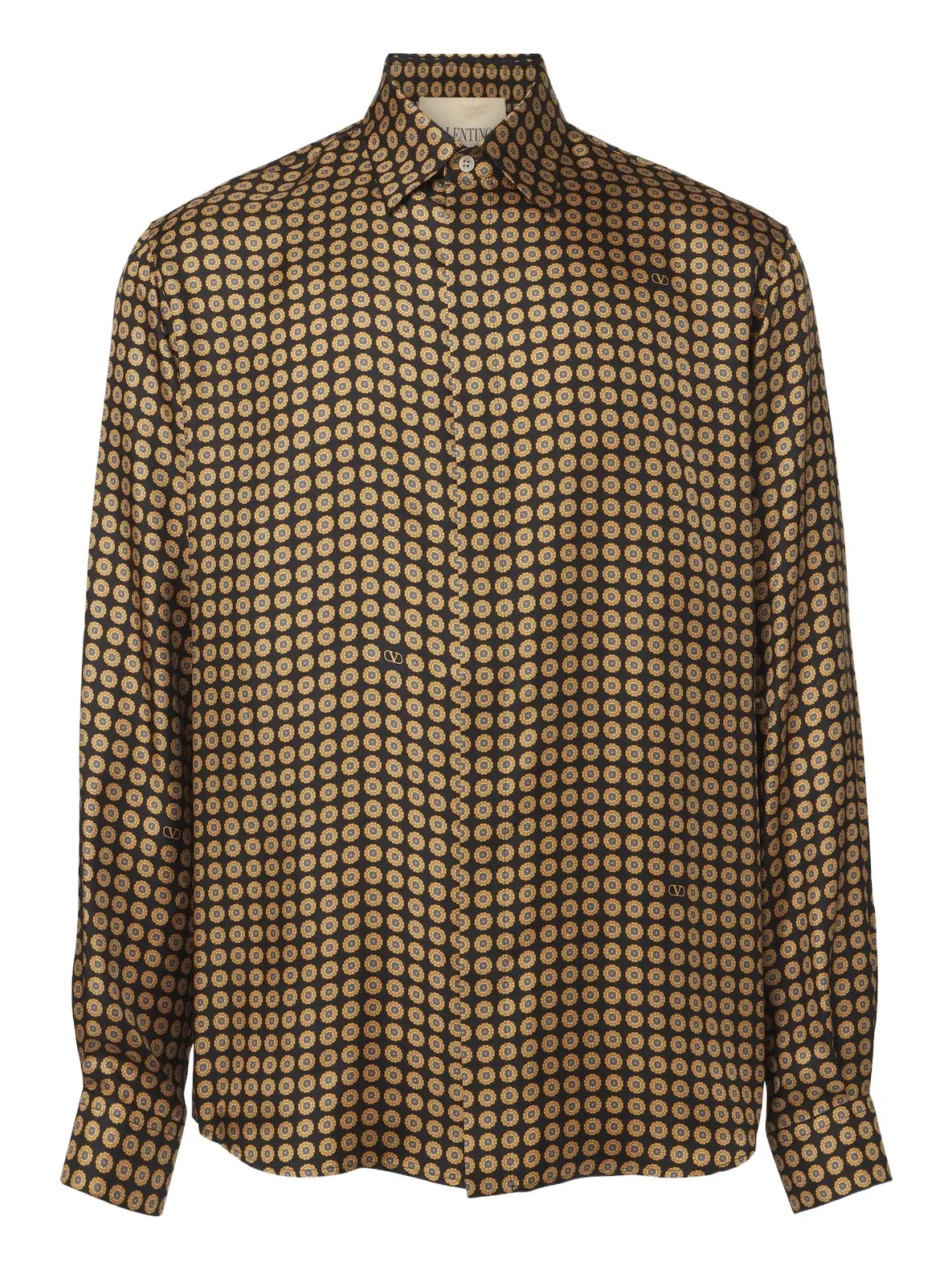 Valentino Garavani Printed silk twill shirt