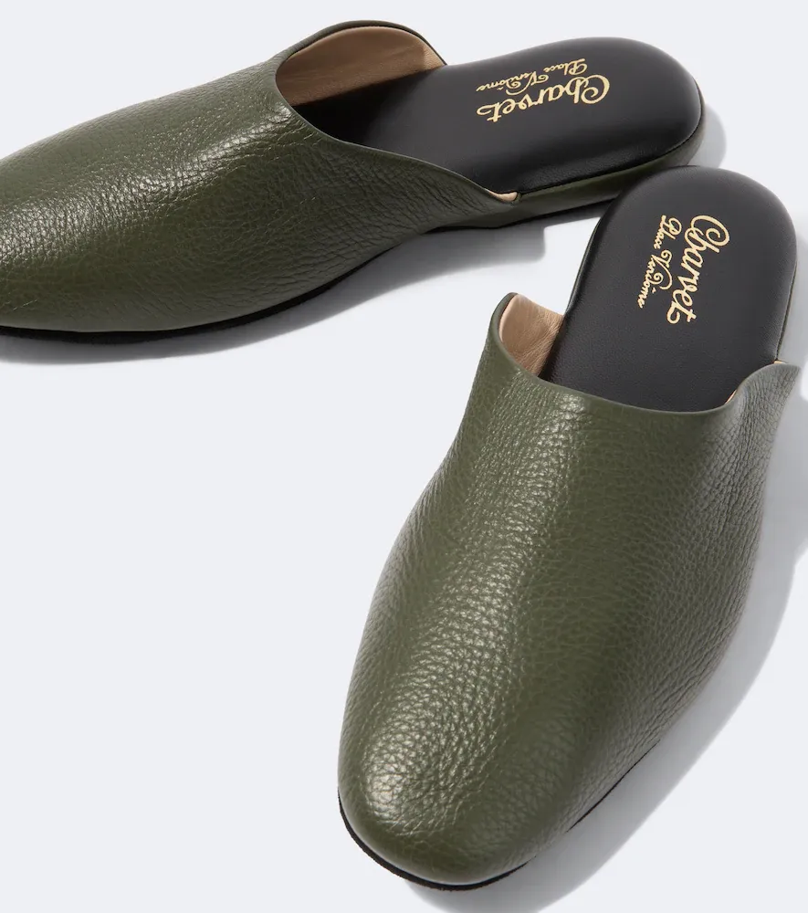 Charvet Leather slippers | Thumbnail 3 Charvet Leather slippers | Thumbnail 3