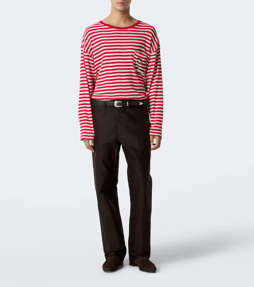 BODE Horseshoe striped cotton jersey T-shirt | Thumbnail 4 BODE Horseshoe striped cotton jersey T-shirt | Thumbnail 4