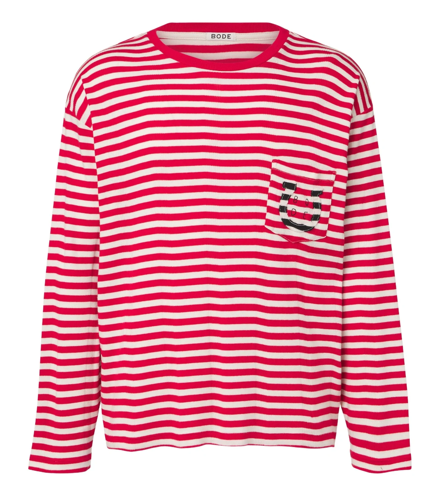 Horseshoe striped cotton jersey T-shirt Horseshoe striped cotton jersey T-shirt