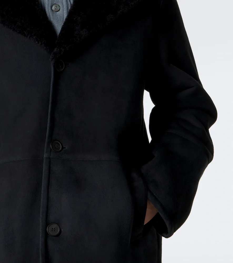 ARMA Bohdan shearling-lined suede coat | Thumbnail 3 ARMA Bohdan shearling-lined suede coat | Thumbnail 3