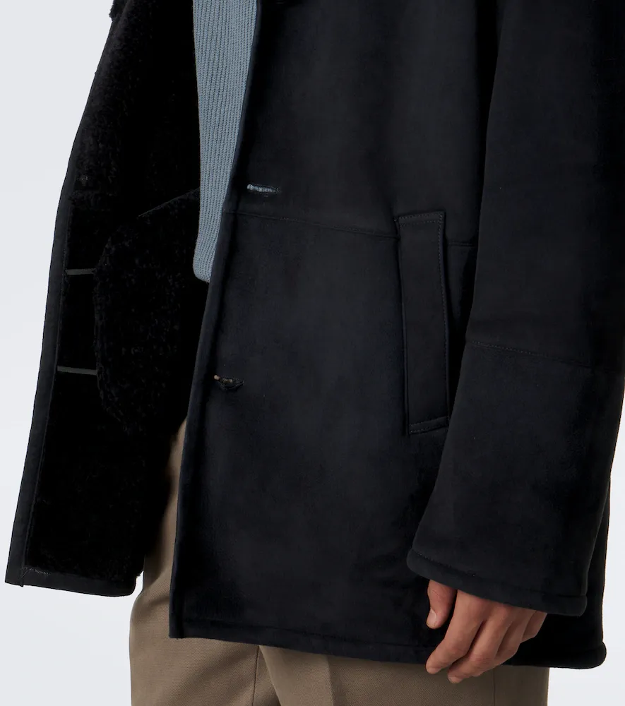 ARMA Bohdan shearling-lined suede coat | Thumbnail 4 ARMA Bohdan shearling-lined suede coat | Thumbnail 4