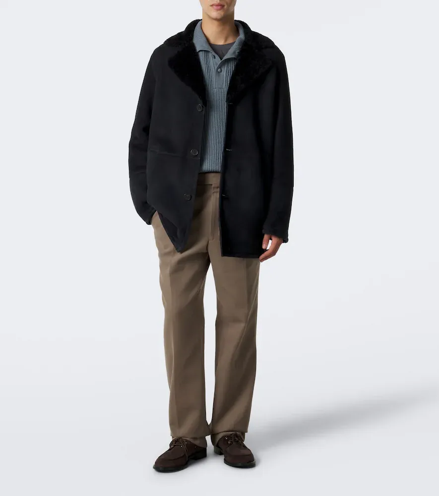 ARMA Bohdan shearling-lined suede coat | Thumbnail 6 ARMA Bohdan shearling-lined suede coat | Thumbnail 6