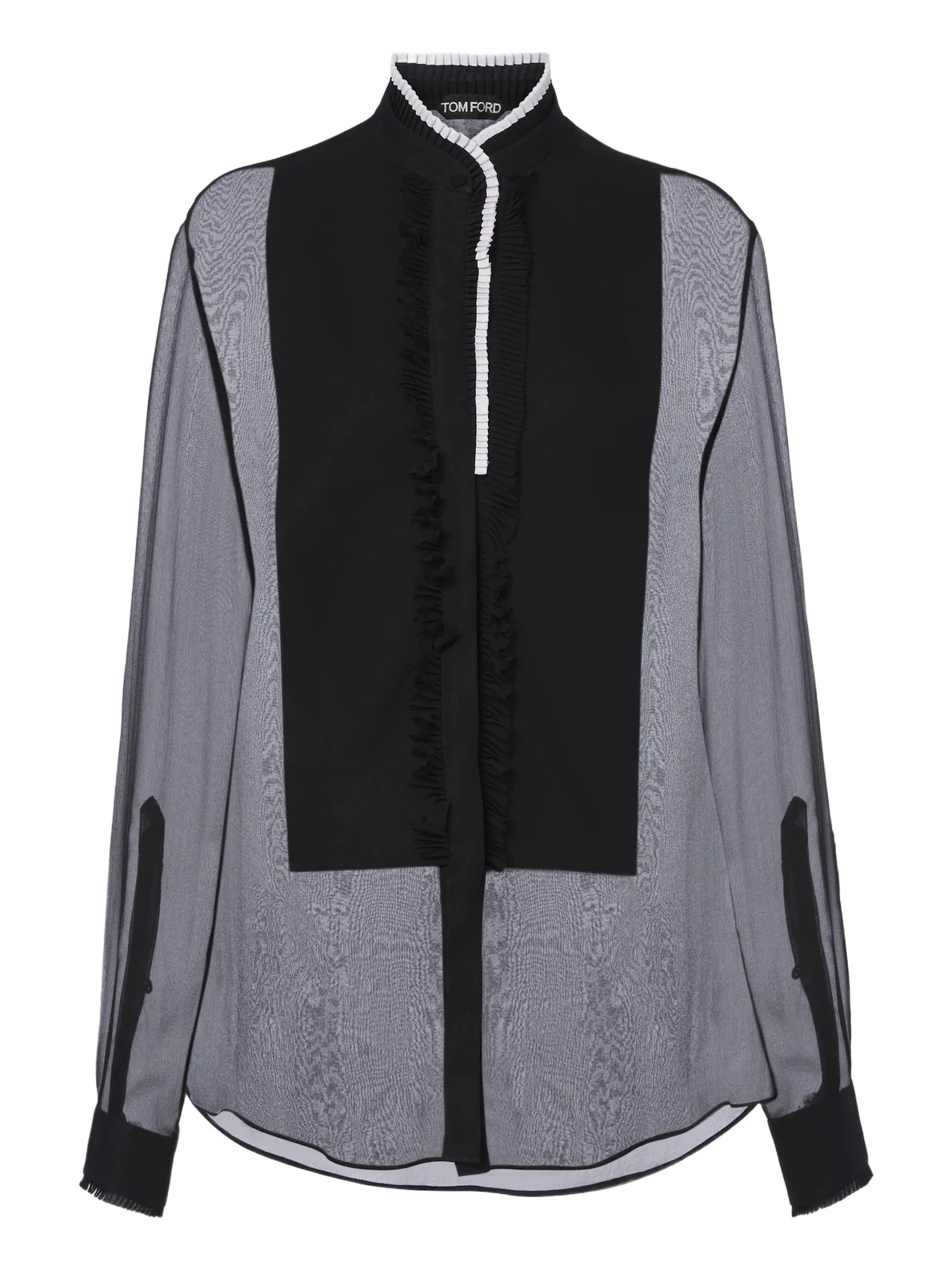 Tom Ford Sheer silk chiffon blouse