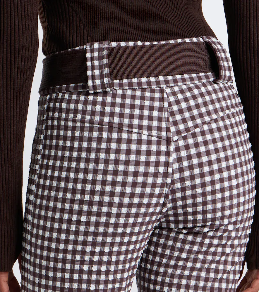 Cordova Sella belted gingham ski pants | Thumbnail 3 Cordova Sella belted gingham ski pants | Thumbnail 3