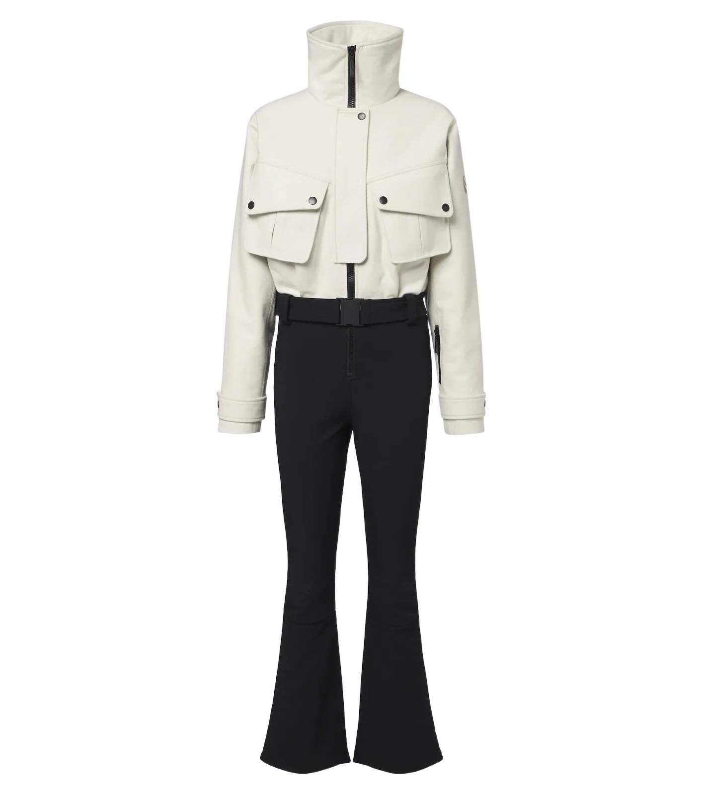 Cordova Telluride belted wool-blend ski suit