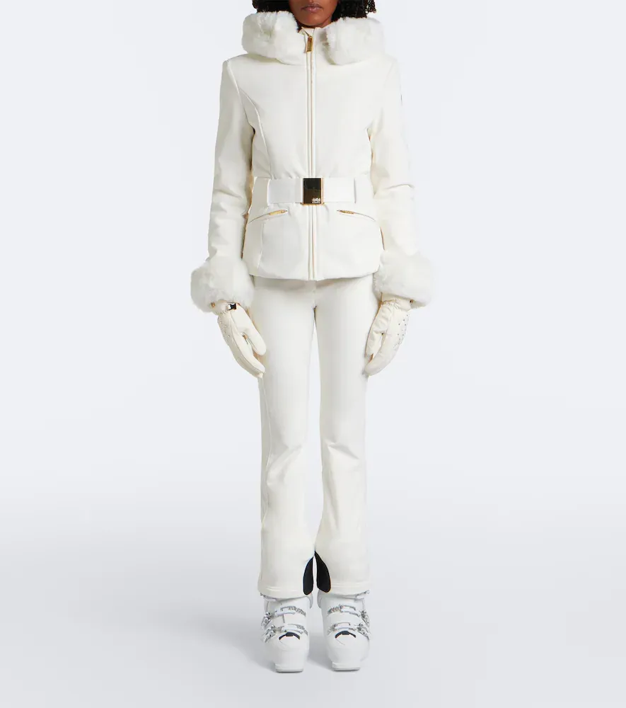 Goldbergh Prezioso belted hooded technical ski jacket | Thumbnail 3