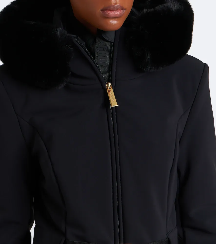 Goldbergh Giselle belted hooded technical ski jacket | Thumbnail 2