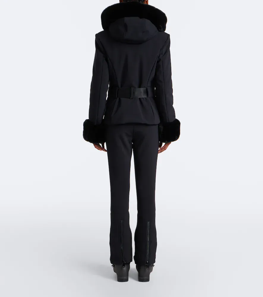 Goldbergh Giselle belted hooded technical ski jacket | Thumbnail 6