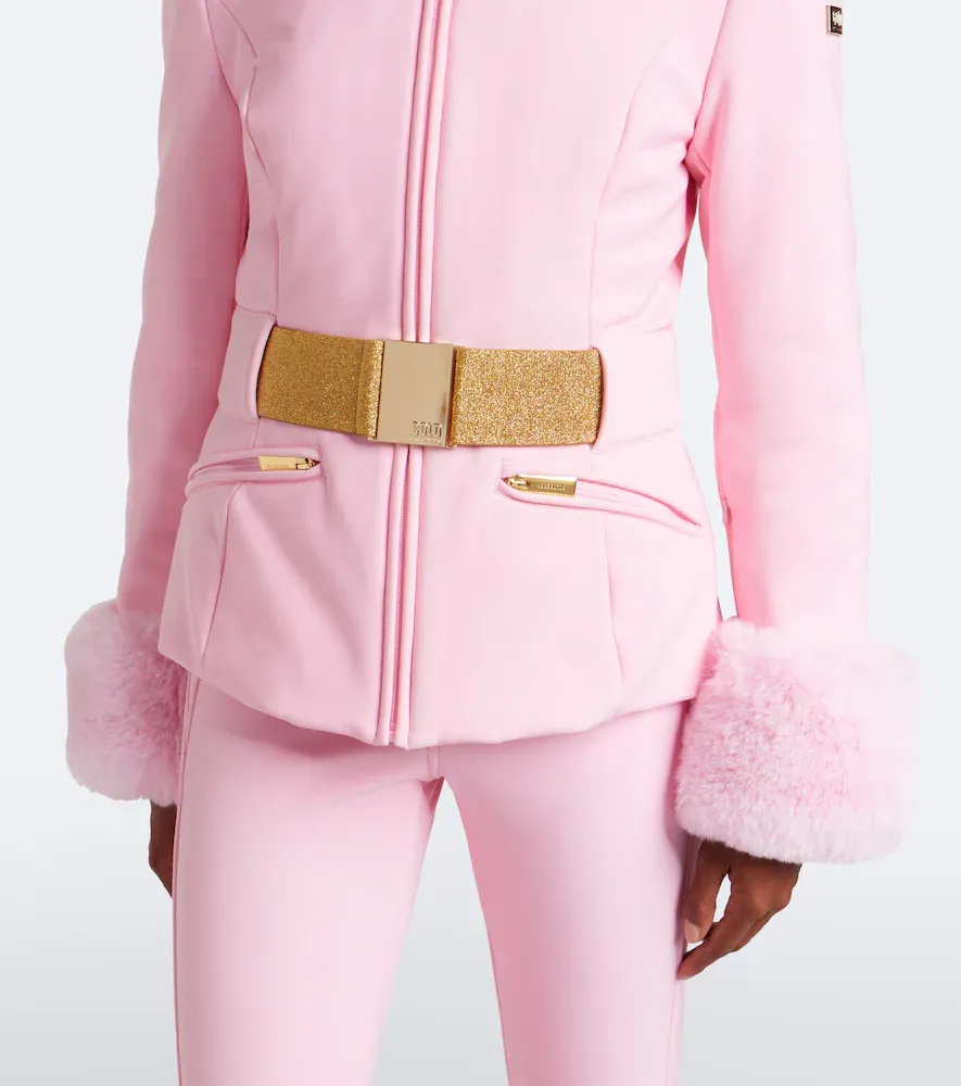 Goldbergh Prezioso belted hooded technical ski jacket | Thumbnail 4